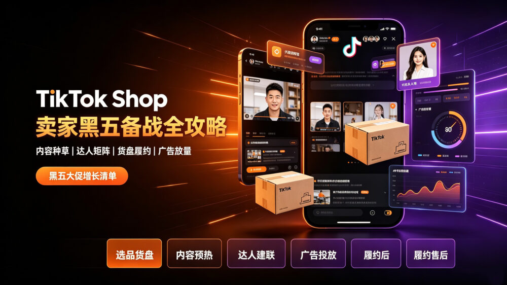 跨境聚焦的黑色星期5，单品月GMV超千万的TikTok 大卖这样建议